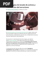 Tres etapas del lavado de dinero | PDF | Lavado de dinero | Criptomoneda