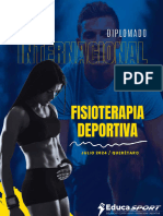 Diplomado Internacional en Fisioterapia Deportiva 2024