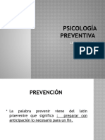 Psicología Preventiva