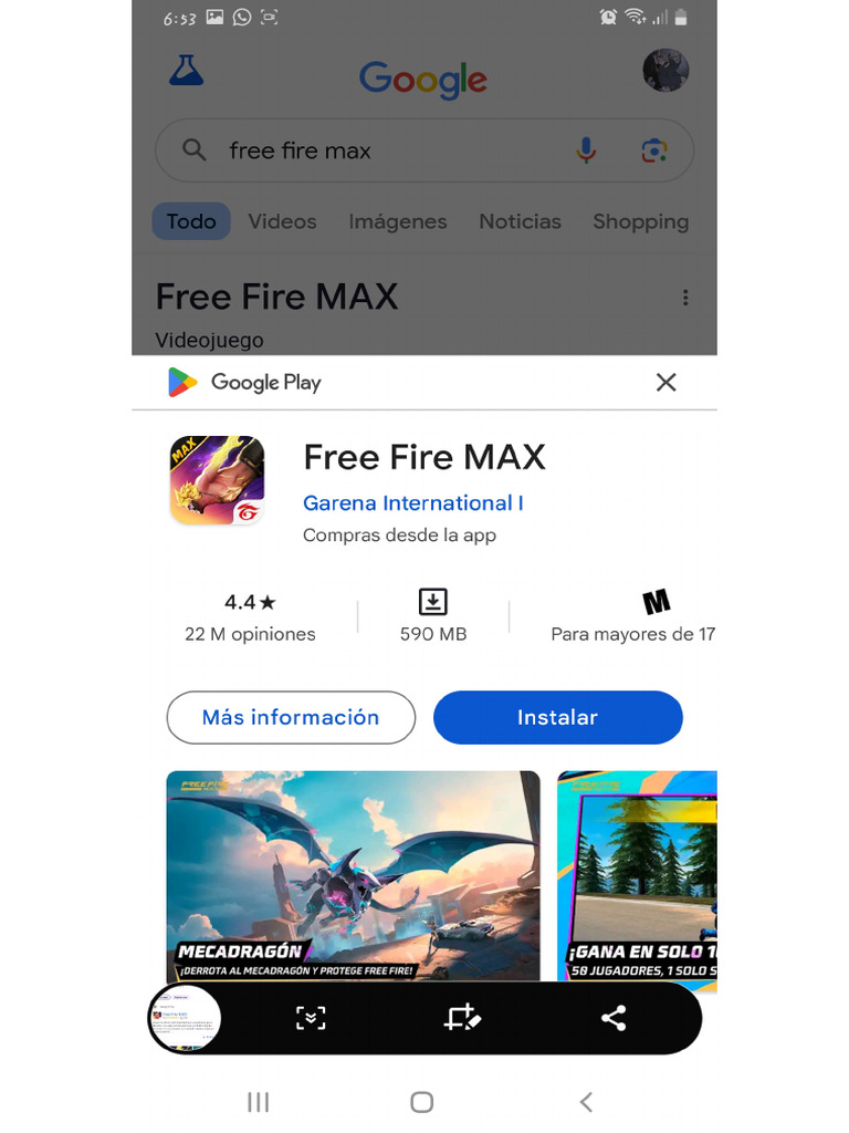 free fire max download google play beta