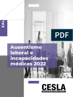 Informe Sobre Ausentismo Laboral e Incapacidades Médicas 2022