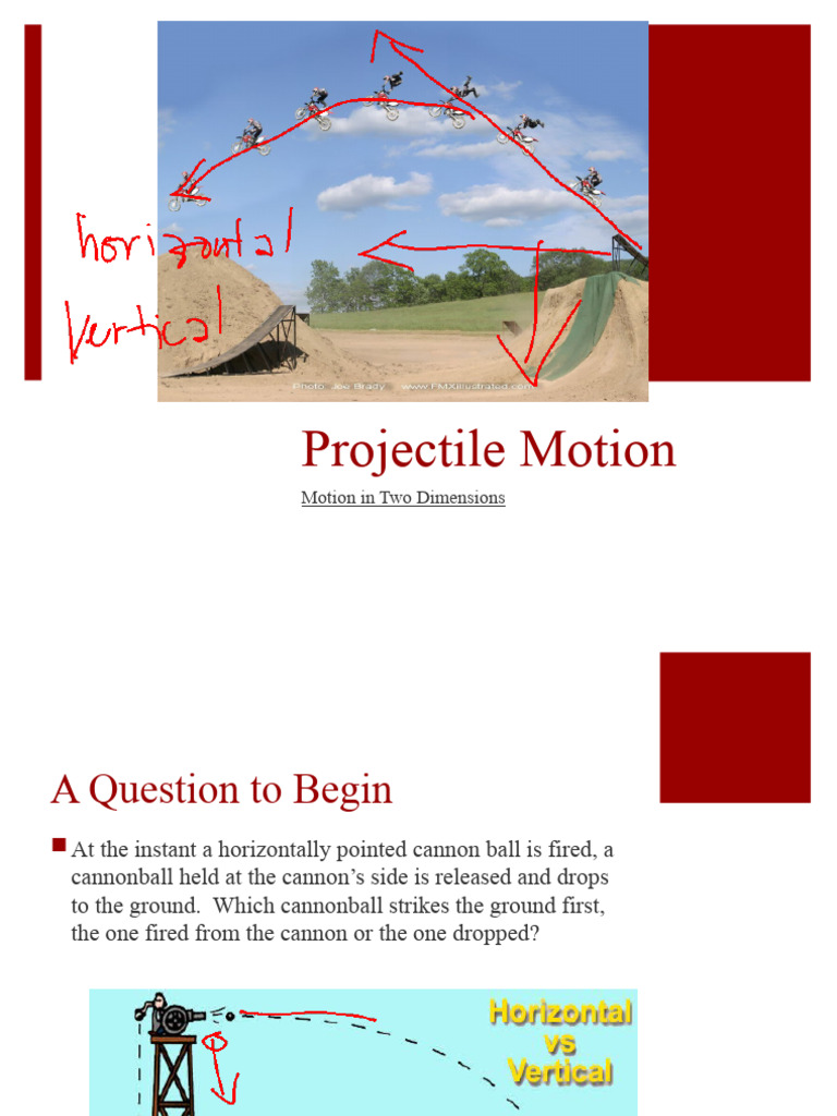 Understanding Projectile Motion Concepts | PDF | Projectiles | Dynamics ...