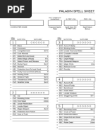 PCD Paladin Spell Sheet