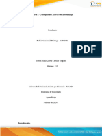 Tarea  1  - Concepciones Acerca del Aprendizaje  _ Rubiel candamil buitrago