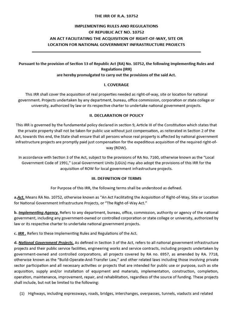 Section 6 Of Ra 10752