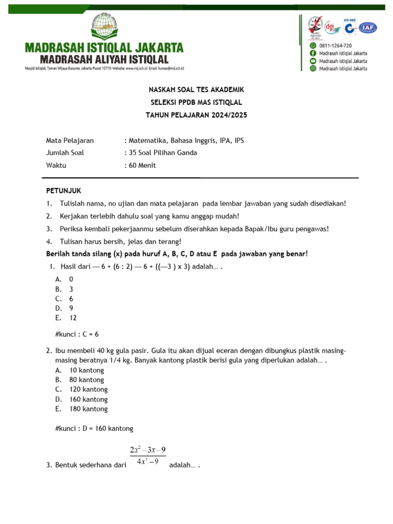 Persiapan Tes Akademik 2025 Dikoordinasi Kemendikdasmen, Ini Hasilnya