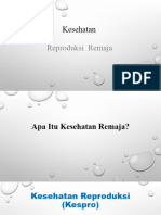 Kesehatan Reproduksi Remaja