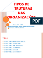 Tipos de Estruturas