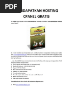 Download MembuatWebsiteMenggunakanHostingCpanelGratisbyAsnawiSTSN73523220 doc pdf
