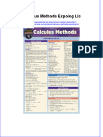 Full Ebook of Calculus Methods Expolog LLC Online PDF All Chapter