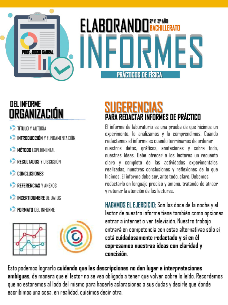Guía para Informes de Laboratorio en Física | PDF | Experimentar ...