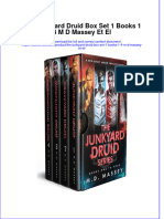 The Junkyard Druid Box Set 1 Books 1 4 M D Massey Et El Online Ebook Texxtbook Full Chapter PDF