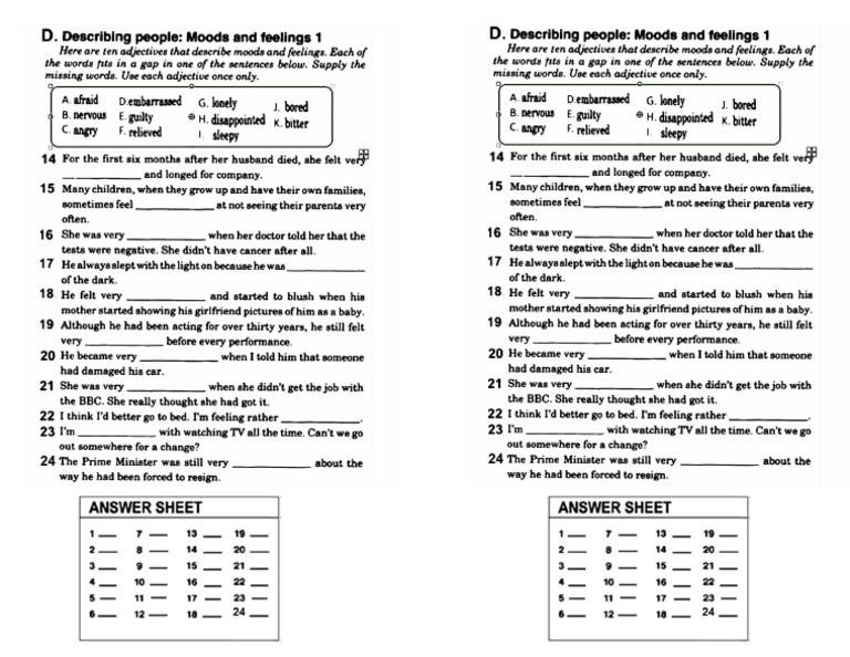 Describing Test | PDF