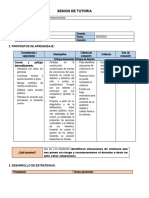 Sesion de Tutoria