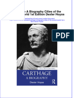 Full Ebook of Carthage A Biography Cities of The Ancient World 1St Edition Dexter Hoyos Online PDF All Chapter