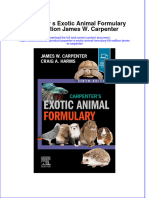 Full Ebook of Carpenter S Exotic Animal Formulary 6Th Edition James W Carpenter Online PDF All Chapter