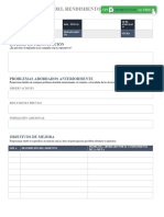 IC Performance Improvement Plan Action Plan Template 27115 - ES