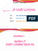 Chuong 7 - Quan Ly Chat Luong Dich Vu - R