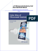 Download full ebook of Color Atlas Of Ultrasound Anatomy 2Nd Edition Berthold Block online pdf all chapter docx 