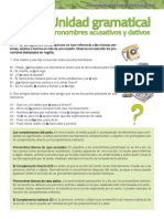 Pronombres de Caso Acusativo y Dativo (1) - Daniel Miranda Delgado