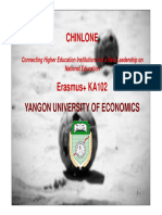 CHINLONE - Yangon University of Economics
