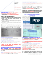 Statistics and Probability Midterm Reviewer