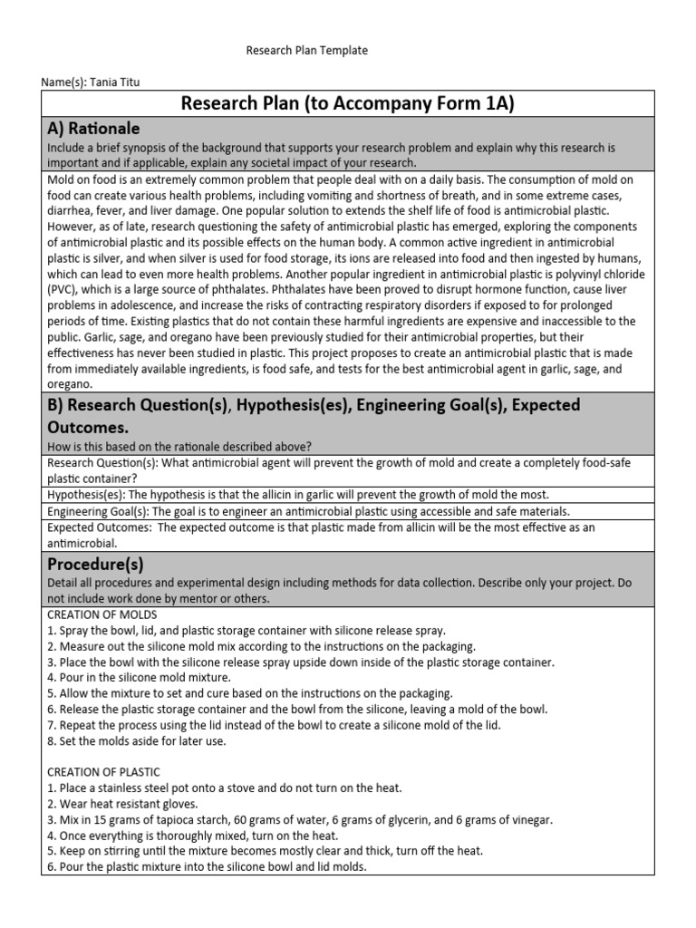 research-plan-project-summary-1a-tania-titu-2023-pdf-plastic
