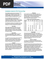 Vinyltech AWWA C900 Pipe Specifications | PDF | Pipe (Fluid Conveyance ...