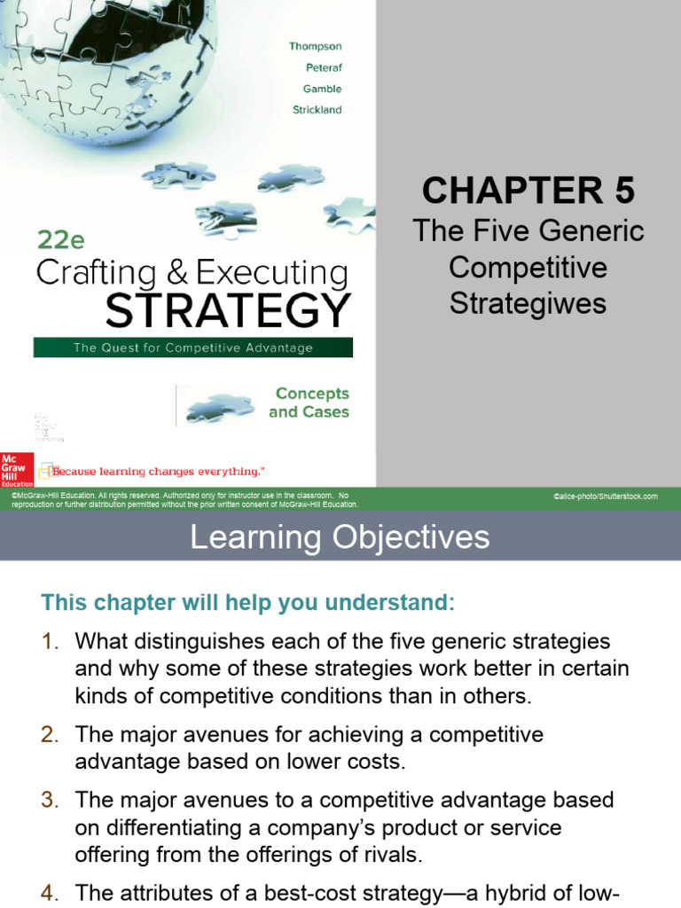 Chapter 5 | PDF | Competitive Advantage | Strategic Management