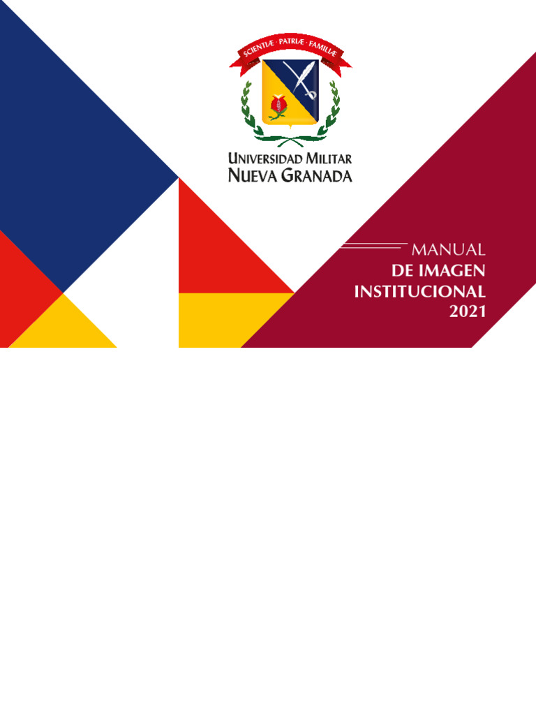 Manual de Imagen Institucional UMNG | PDF | Color | Diseño gráfico