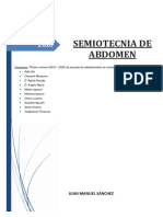 Semiotecnia de Abdomen