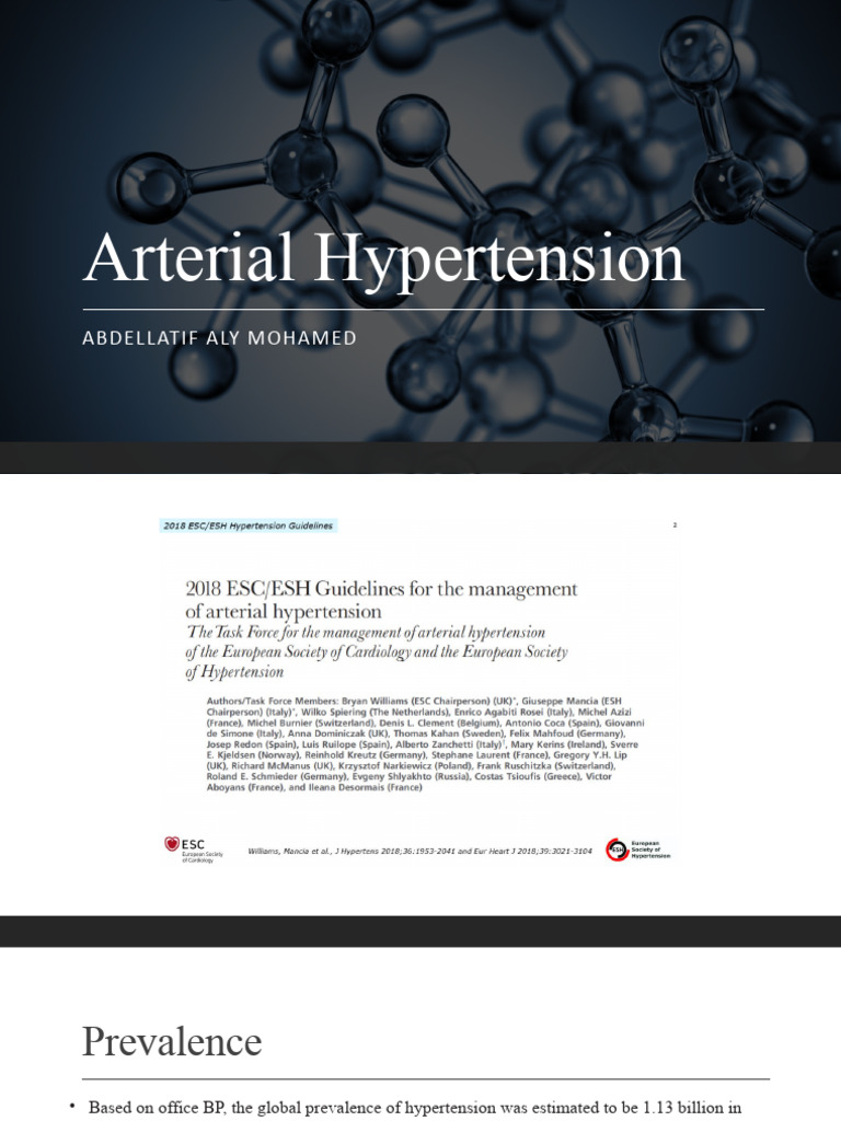 Understanding Arterial Hypertension | PDF | Hypertension | Blood Pressure