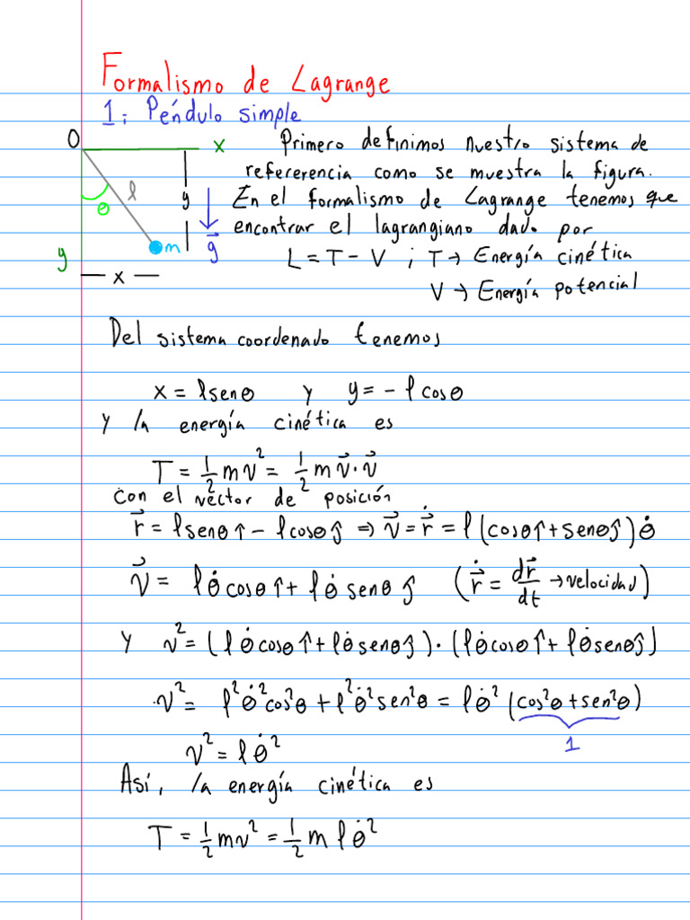 Péndulo Simple | PDF