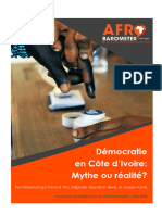 Ab r8 Policypaper64 Democratie en Cotedivoire Mythe Ou Realite