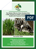 The Hidden Effects of Smallholder Dairy Cattle Farming On Public and Environmental Health and Proposed Solutions Publication 2