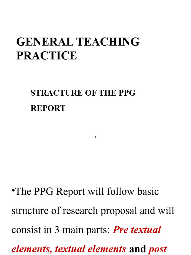 Stracture of The Report | PDF | Science | Methodology