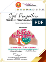 Sijil Penyertaan Jom Baca Bersama 2024