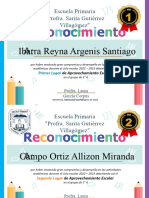 Diploma Reconocimientos-Fin Ciclo SARITA