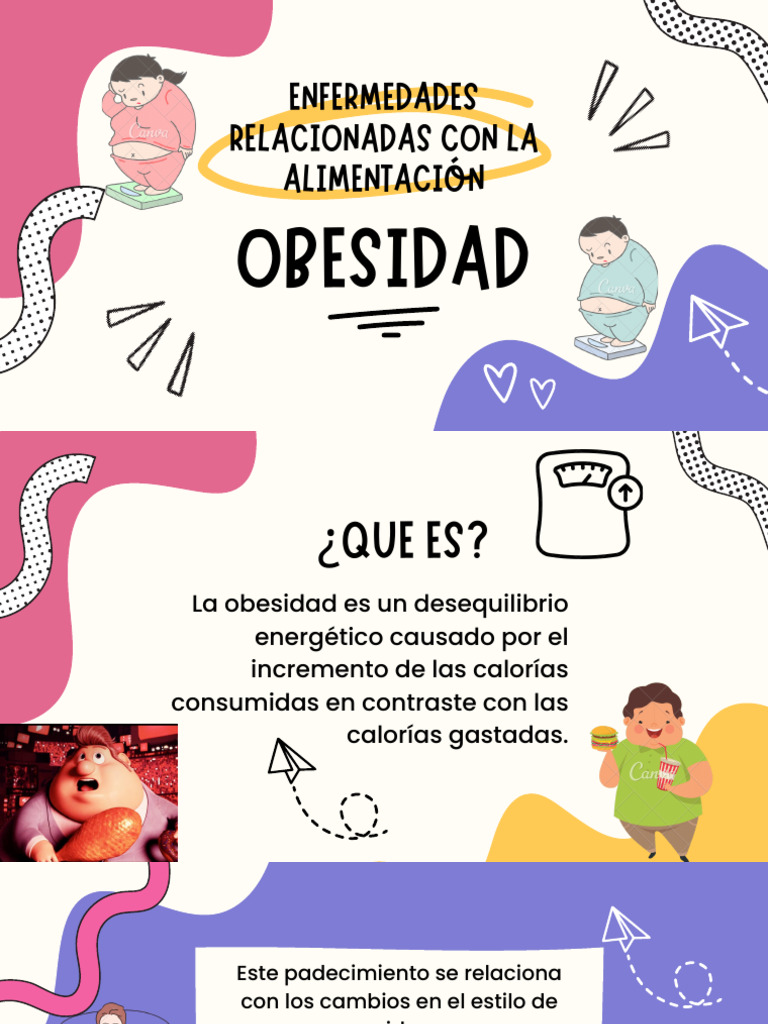 Enfermedades No Transmisibles. Obesidad | PDF | Salud y bienestar