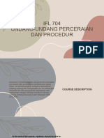 Ifl 704 Syl Und2 Perceraian Dan Procedur