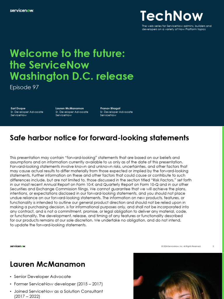 ServiceNow Washington D.C. Release Insights | PDF | Mobile App | Analytics