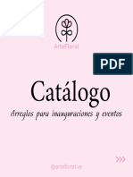 Catalogo Inauguraciones y Eventos