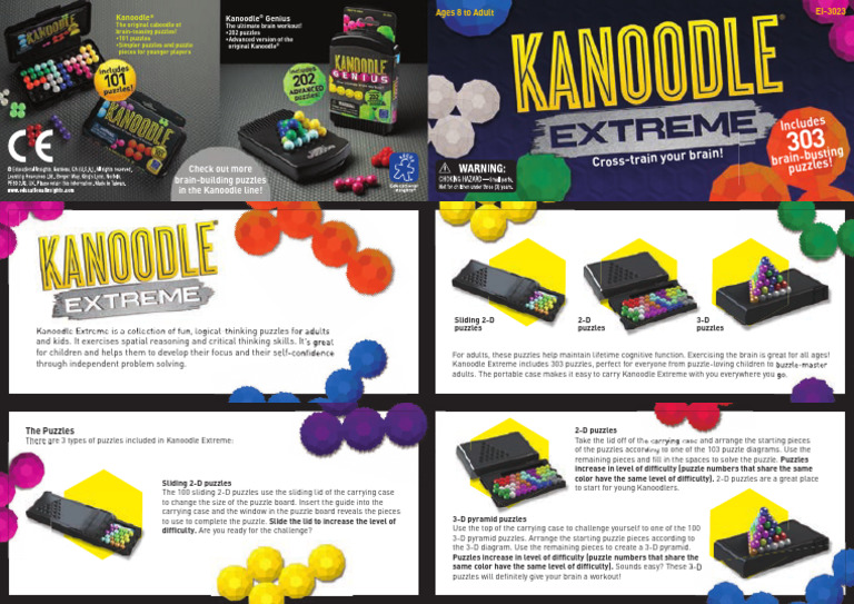 3023 Kanoodle Extreme Guide Download Free PDF Cognition Cognitive