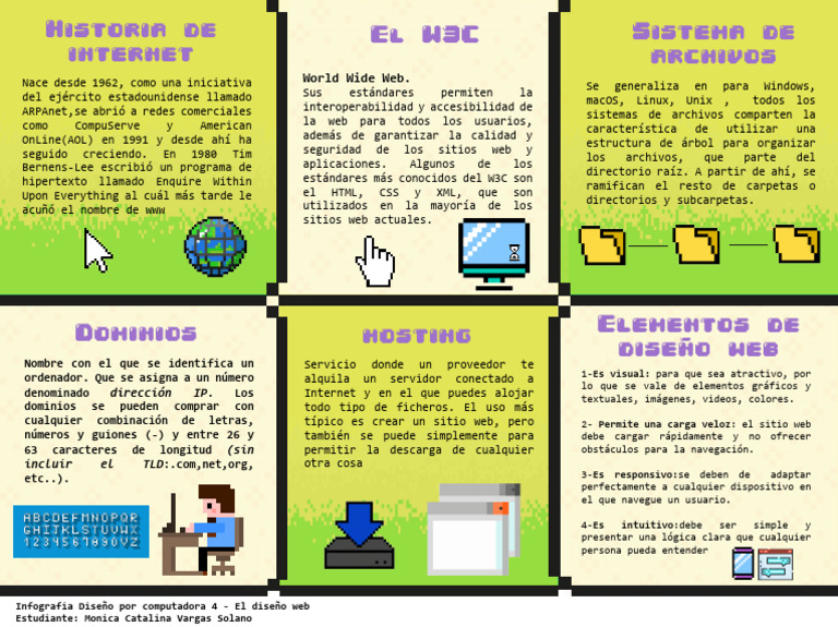Historia y Diseño de la Web | PDF | Red mundial | Internet y web