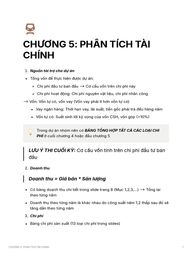 CHNG 5 PHN TCH Ti CHNH | PDF
