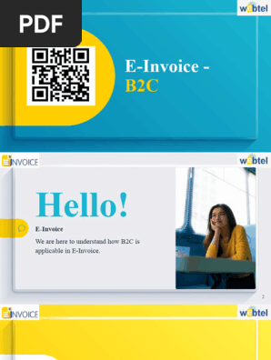 E invoice B2C