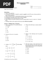 F1 Maths 201