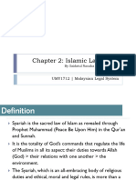 Chapter 2 - Islamic Law I
