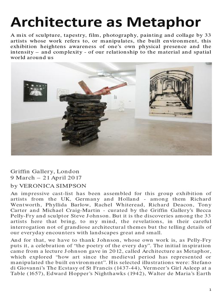 Architecture-Inspired Art Exhibition | PDF