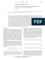 Hydrolysis of TiCl4 - Initial Steps in The Production of TiO2